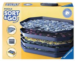 Puzzle Sort & Go Deluxe 6 Schalen, 37x27 cm, bis 3000 Teile