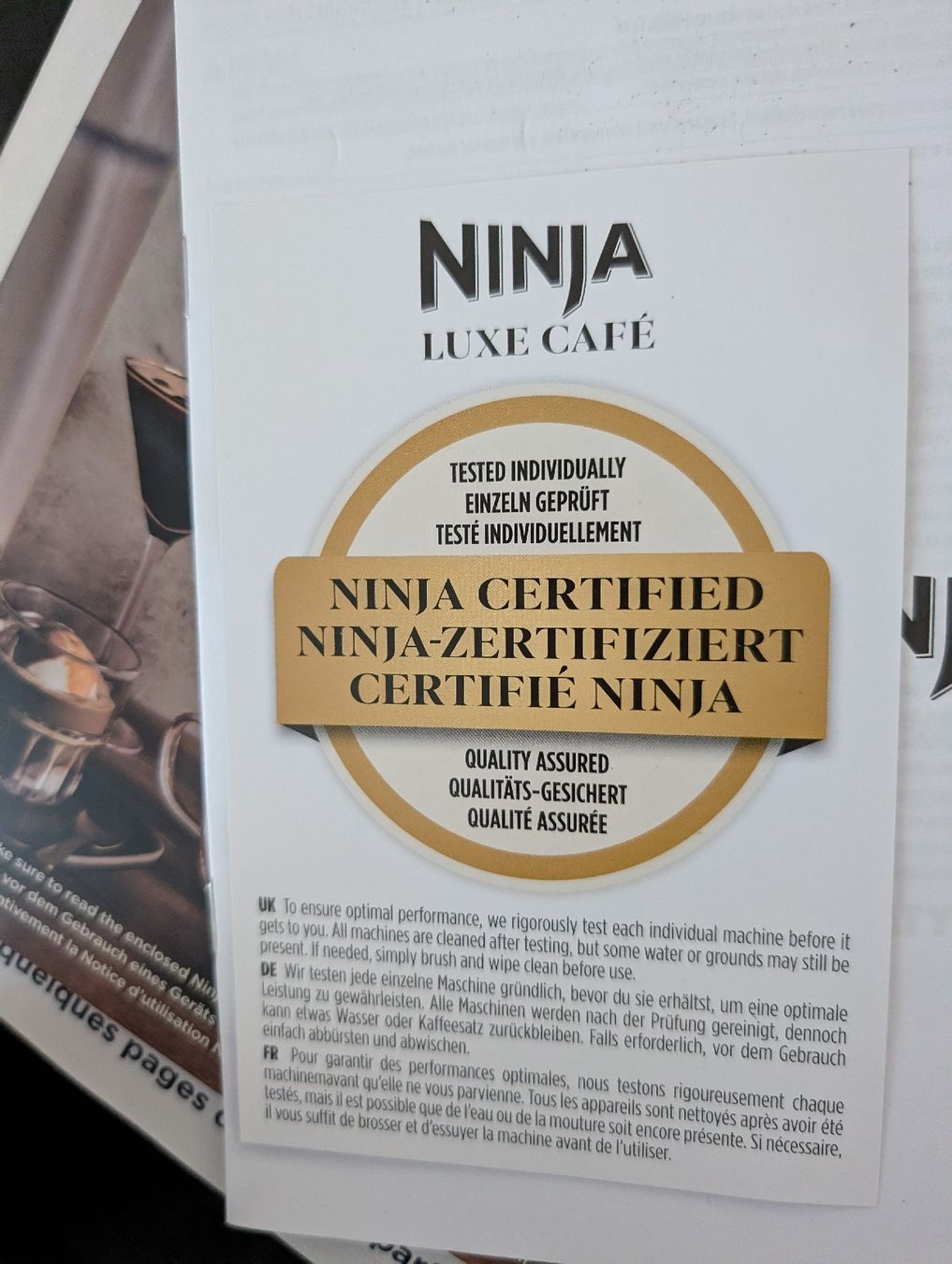 Kaffeemaschinen & Espressomaschinen: NINJA LUXUS CAFÉ Maschine  – Neu (gemäss Beschreibung) aus Bern von berneroberlaenderin 8