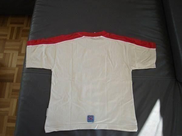 Camicie, T-shirt & Polo: T-Shirt beige/rot/hellblau – Usato da Horw venduto da Benny017 1