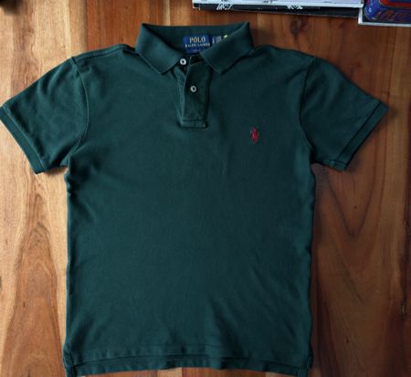 Polo Ralph Lauren Poloshirt grün, Grösse S Slim Fit