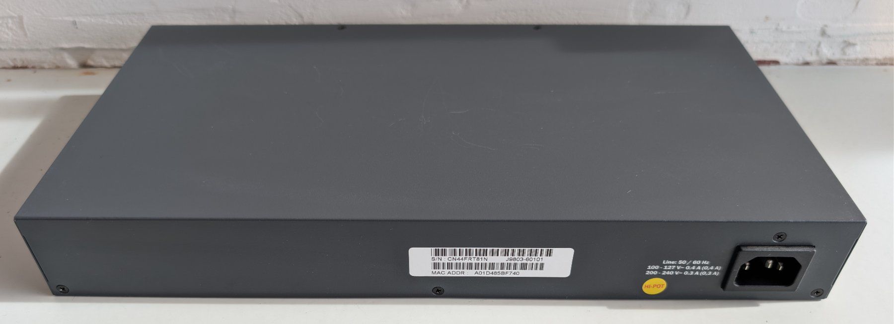 Hewlett Packard Hub & Switch: HPE 1810-24G v2 Switch – Usato da Dietlikon venduto da ComdatAG 2