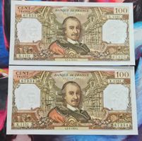 France Pair 100 Fr. CORNEILLE 1978 UNC