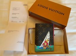 Louis Vuitton Vivienne Sailing Passport Cover/Pass Etui