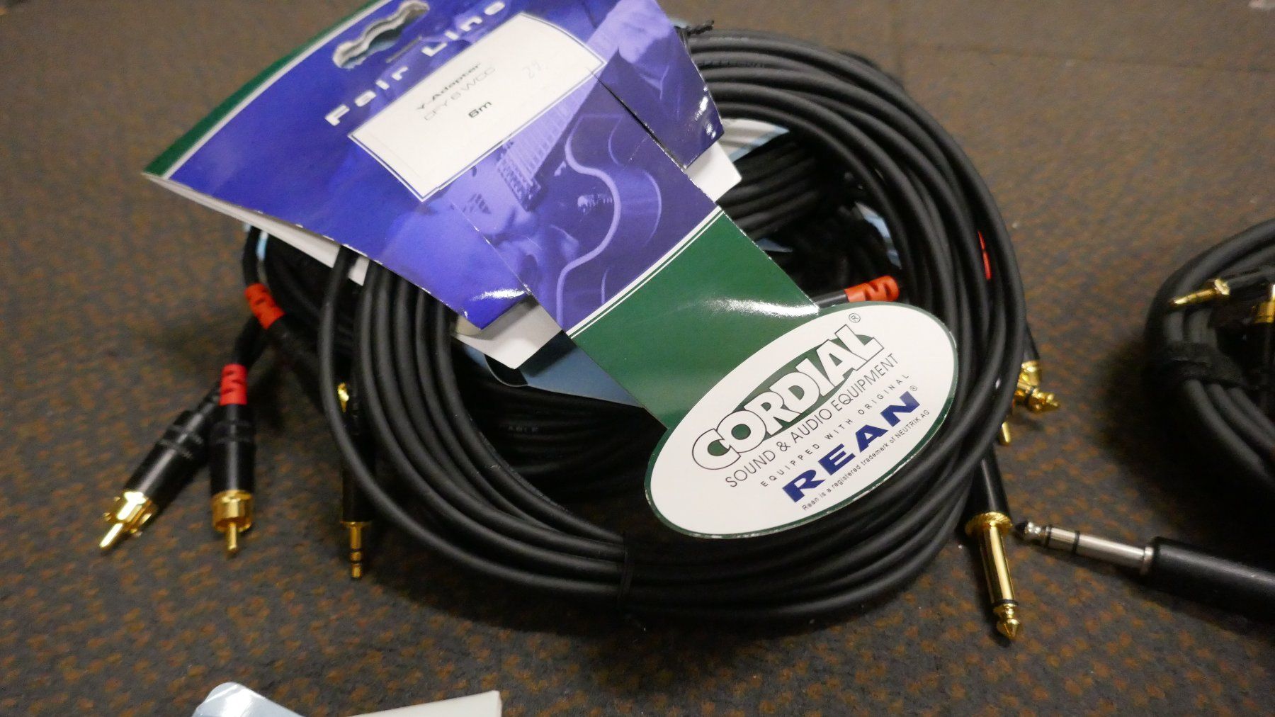 Kabel: Riesige Menge an Studio-Audiokabel – Neu (gemäss Beschreibung) aus Wenslingen von FairlightCMI 1