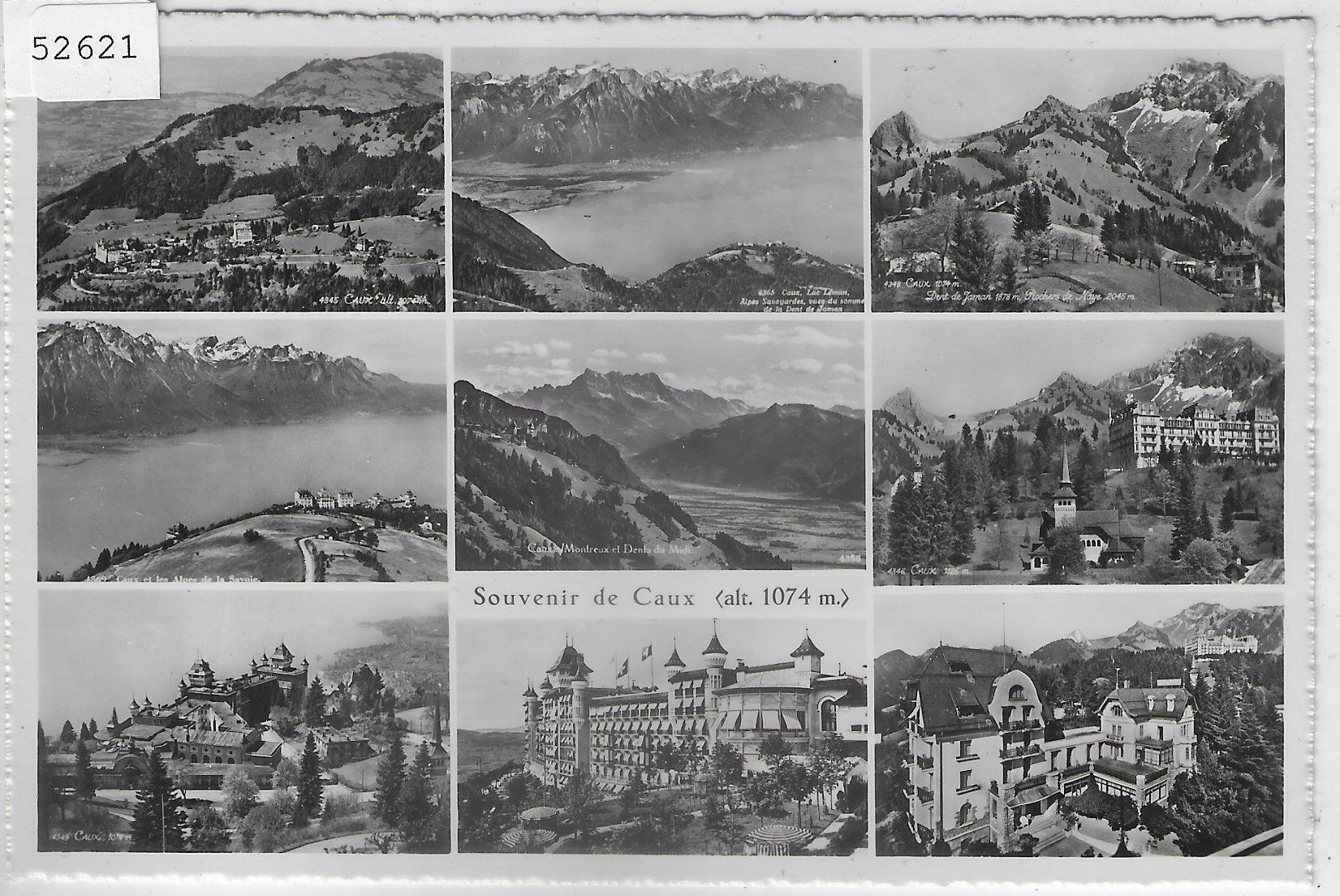 Cartoline postali: Souvenir de Caux - Multiview – Usato da Ettingen venduto da Kartenplanet
