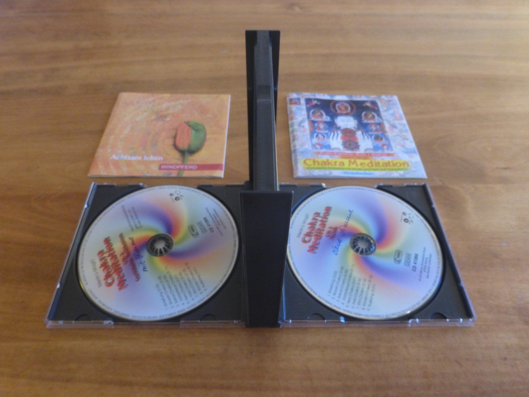 CD: Chakra Meditation Doppel CD Windpferd Verlag – Usato da Zumikon venduto da psisound 2