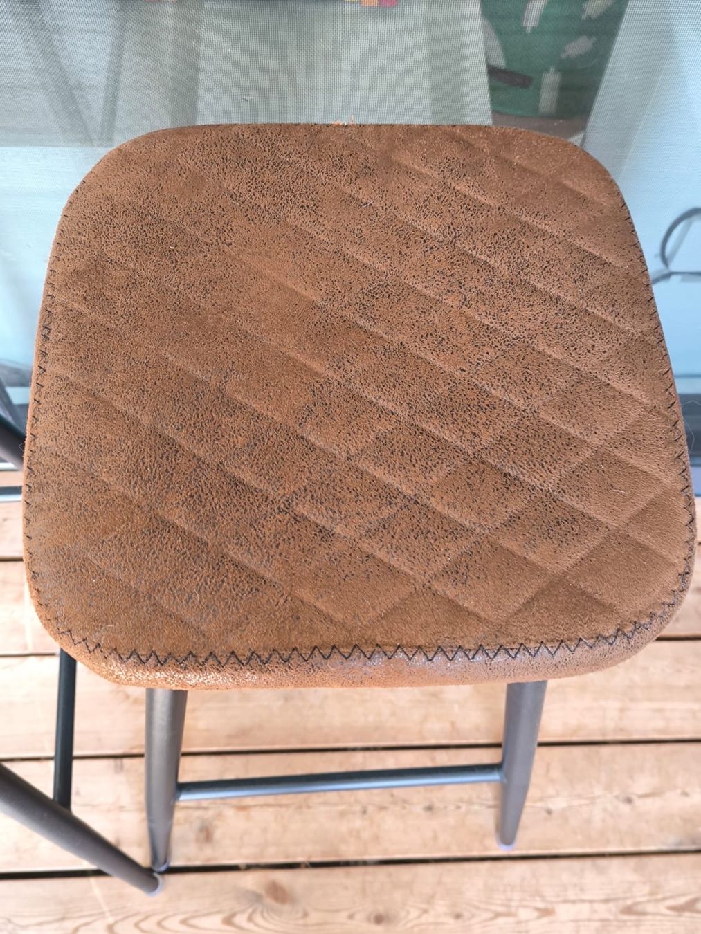 Jysk Hocker: Barhocker 2er Set braun Gebraucht – Gebraucht aus Wangs von Timo12951 1