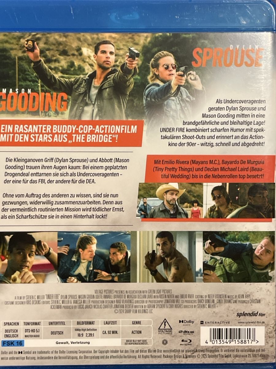 Alle DVDs: Under Fire (2025) – Neu (gemäss Beschreibung) aus Waldenburg von Gonzo8 1