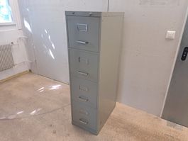 Bigla Aktenschrank Stahl  Vintage Schubladenstock