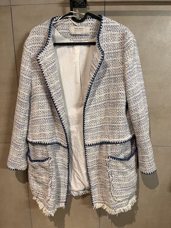 MM_Magnifique veste Zara M tissée oversize - Chic Printemps 