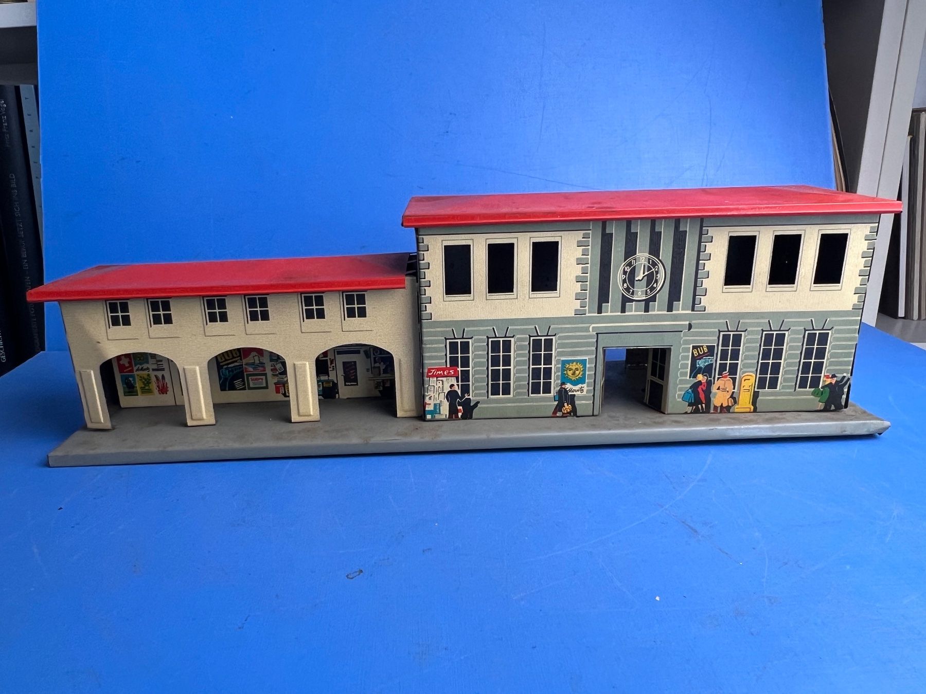 Modellini di ferrovie: Güterbahnhof Bodenblech 40 x 11 cm. Bub west.Germany – Usato da Unterengstringen venduto da Gustav03 1