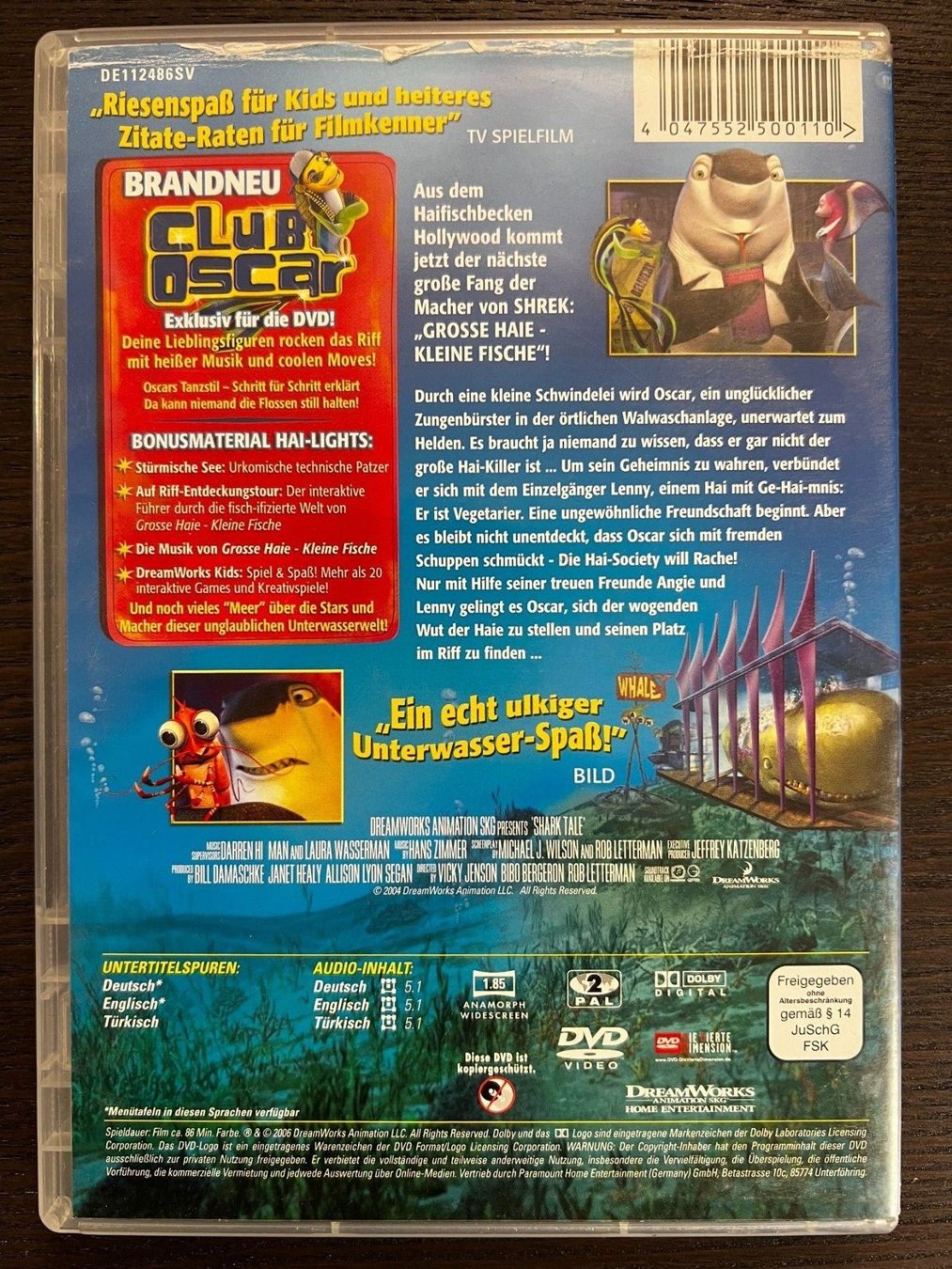 Alle DVDs: Grosse Haie - Kleine Fische – Gebraucht aus Zürich von FilmFreunde 1