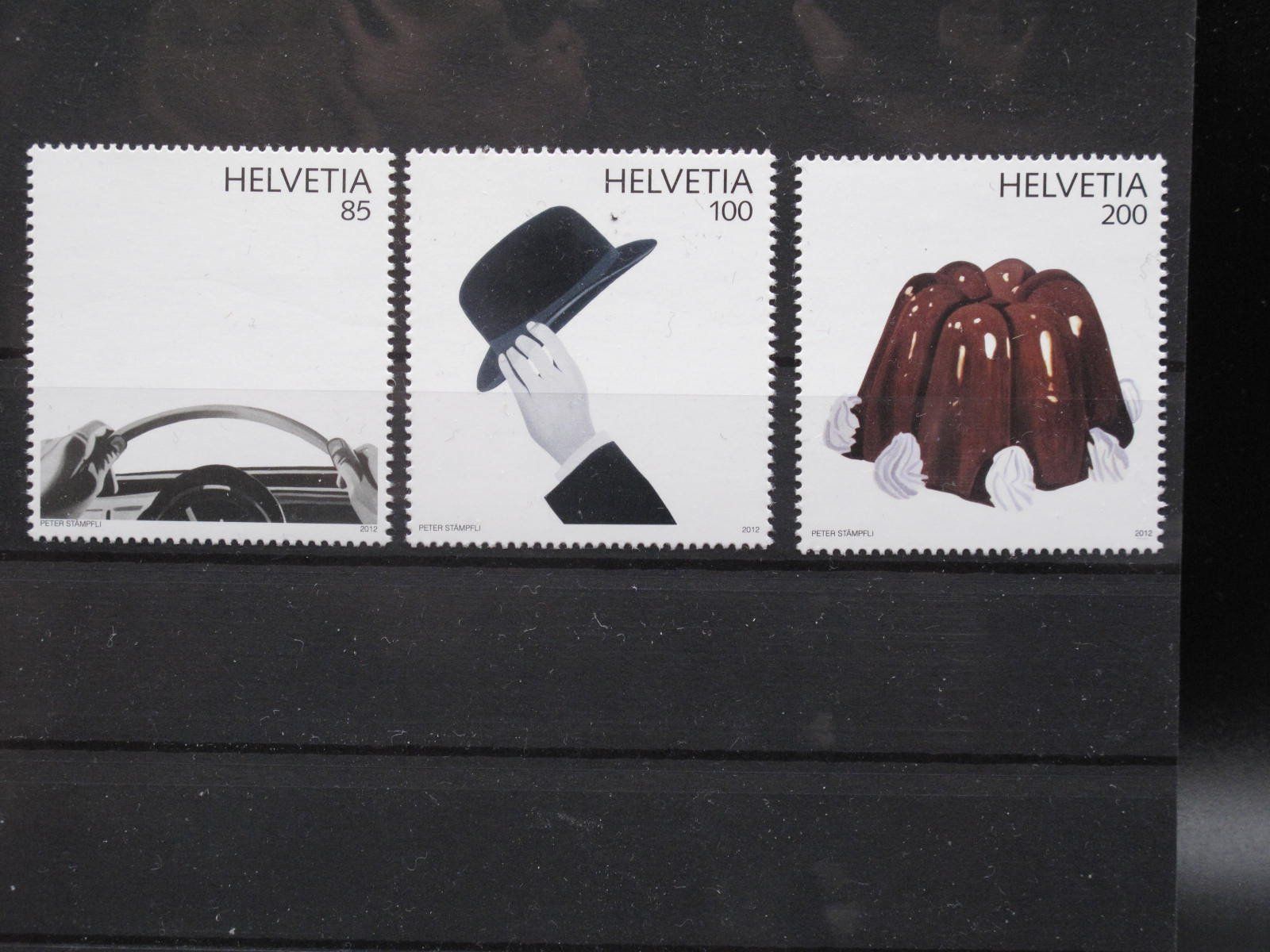 Alle Briefmarken: CH 2012 Pop Art ** – Gebraucht aus Wil SG von fva01