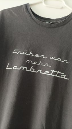 Lambretta T-Shirt für Lambrettafahrer