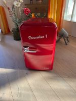 Kühlschrank Frescolino 1 rot Mini-Kühlschrank Retro-Stil