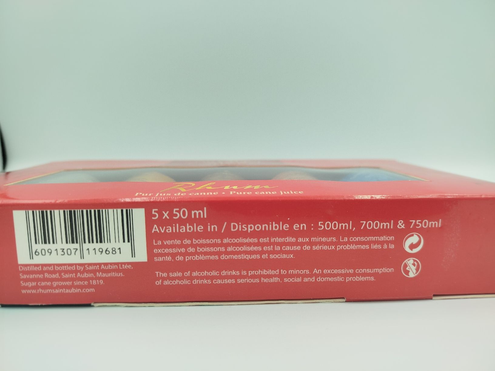 Bevande alcoliche: Saint Aubin Rum Set, 5 Sorten, Mauritius 5x 50 ml – Nuovo e nell'imballaggio originale da Bäch SZ venduto da Swissy46 3