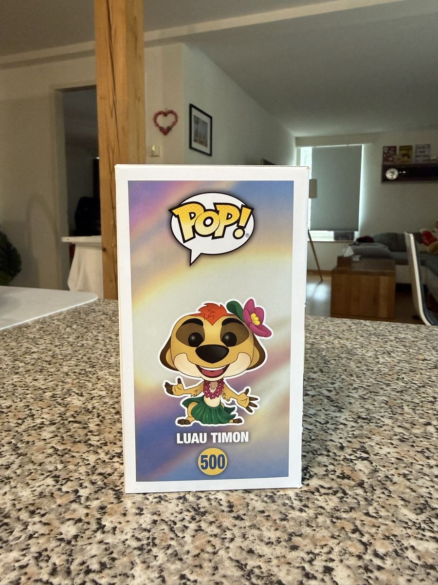 Funko Statuette: Funko Pop Luau Timon 500 Disney – Nuovo e nell'imballaggio originale da Wädenswil venduto da dom_pz5d 1