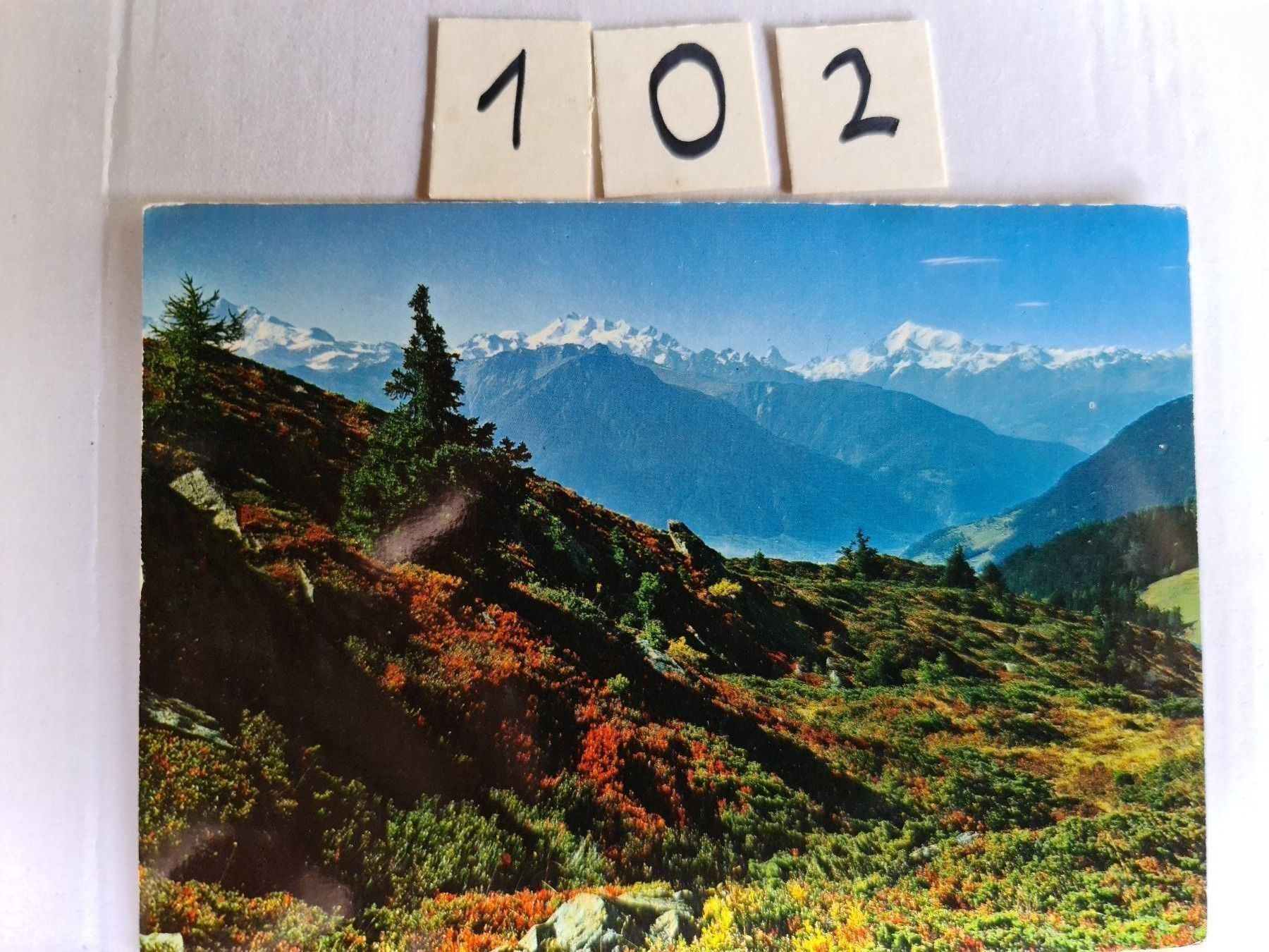 Cartoline postali: Ansichtskarte im Aletschgebiet – Usato da Dintikon venduto da Vexi
