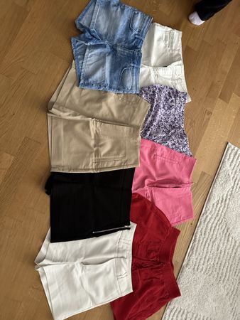 Sommershorts-Mix, verschiedene Farben, Grösse S - M