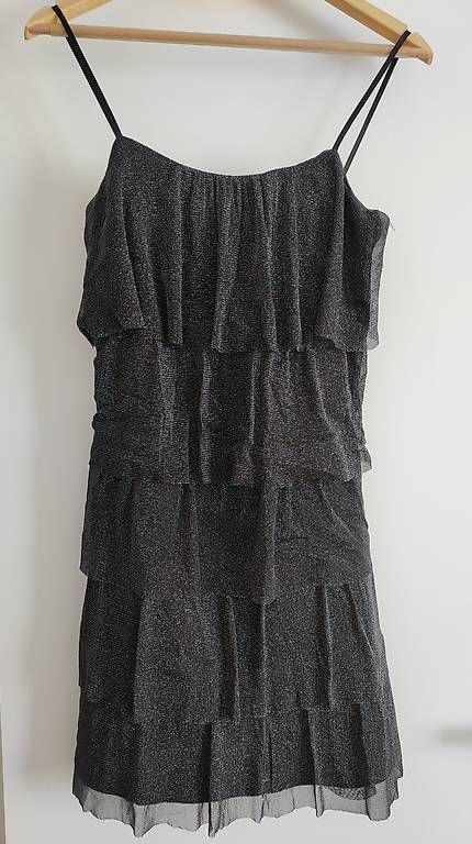 Vestiti: Partykleid schwarz glänzend Grösse S – Usato da Sempach Station venduto da Szizi 3