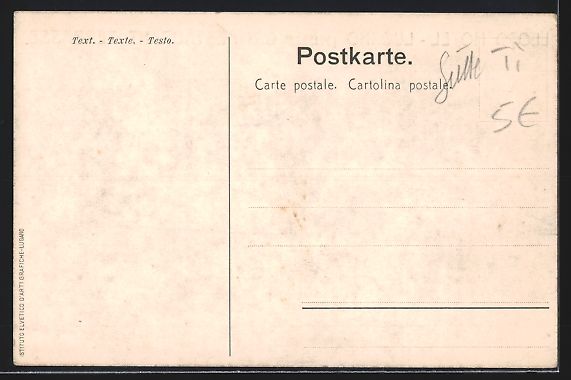 Cartoline postali: Litho Lugano, Lloyd Hotel, Grand Restaur – Usato da Berlin venduto da bartko-reher 1
