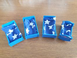 Duplo (Z23) Set Betten mit Anzüge