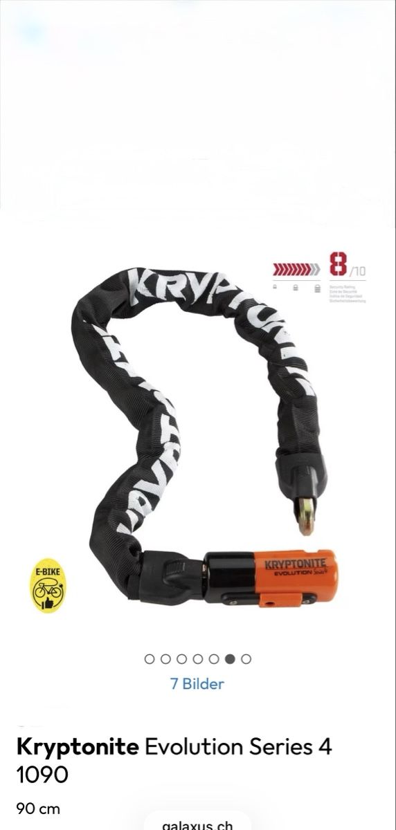 Cadenas: Kryptonite Evolution Series 4 1090 – Neuf (Voir description) à Zürich par enk01