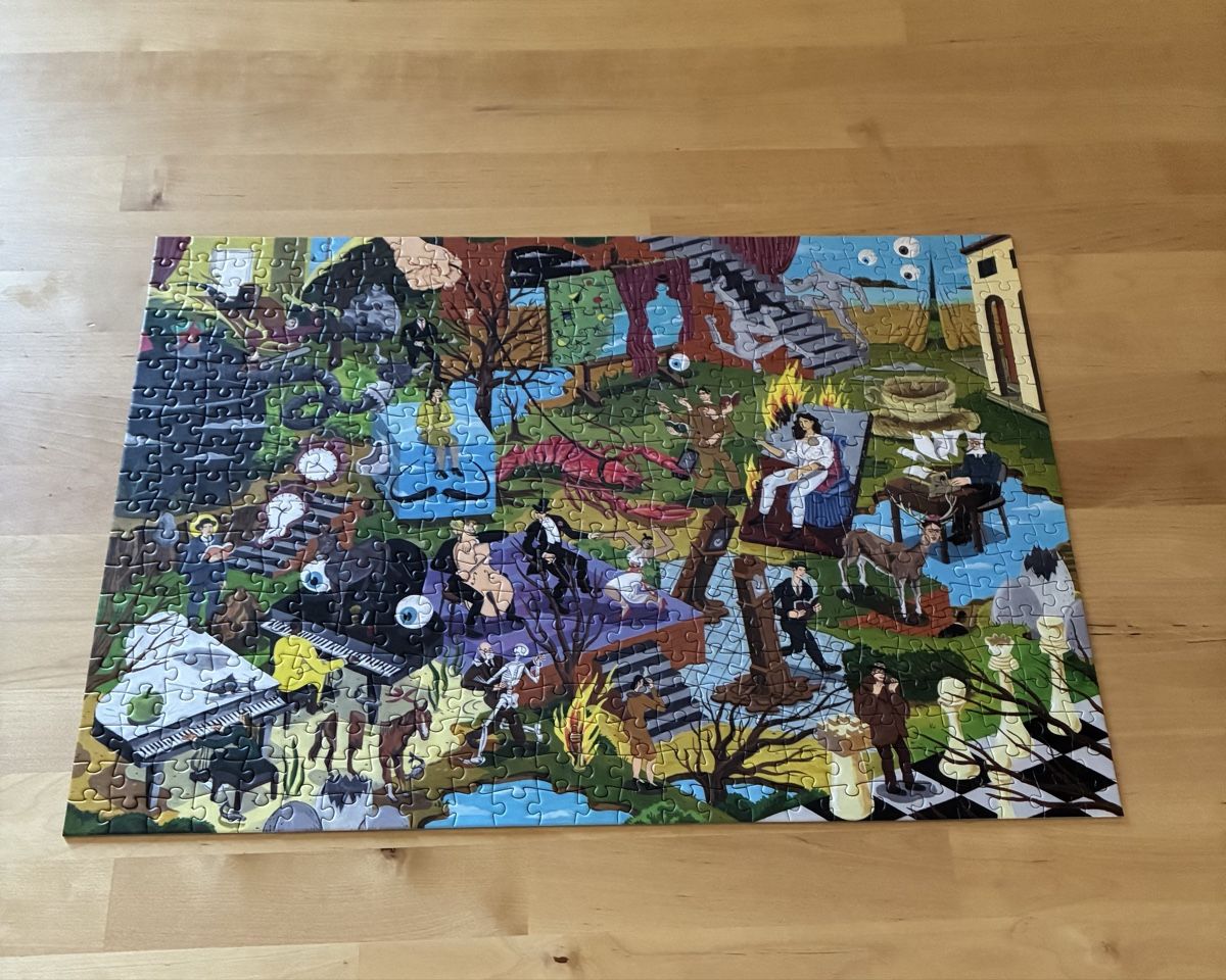 Puzzles: Kunst-Puzzle (500 Teile) – Gebraucht aus Bern von wisemagpie 1