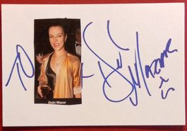 Debi Mazar Autogramm signiert Karte 10x15cm