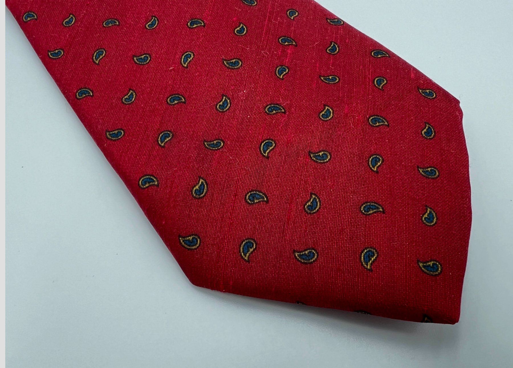 Cravatte: Krawatte Paisley-Muster 100% Seide – Usato da Häusernmoos venduto da Schmuckchratli 2