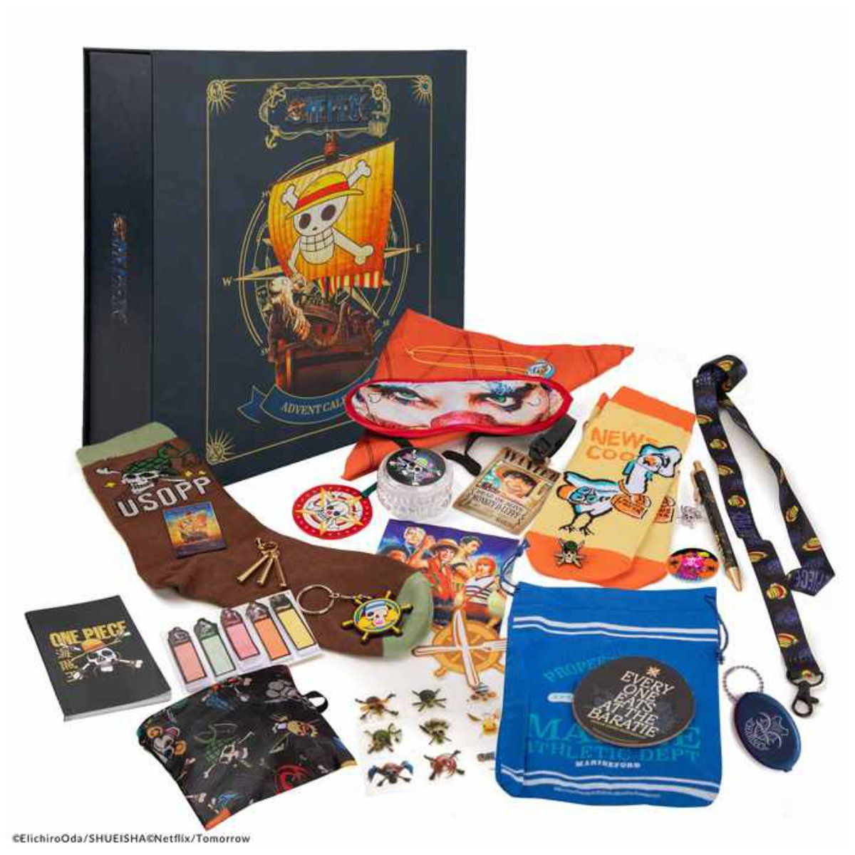 Calendari: One Piece: Deluxe Adventskalender 2024 – Nuovo e nell'imballaggio originale da Pratteln venduto da Dollshop 7