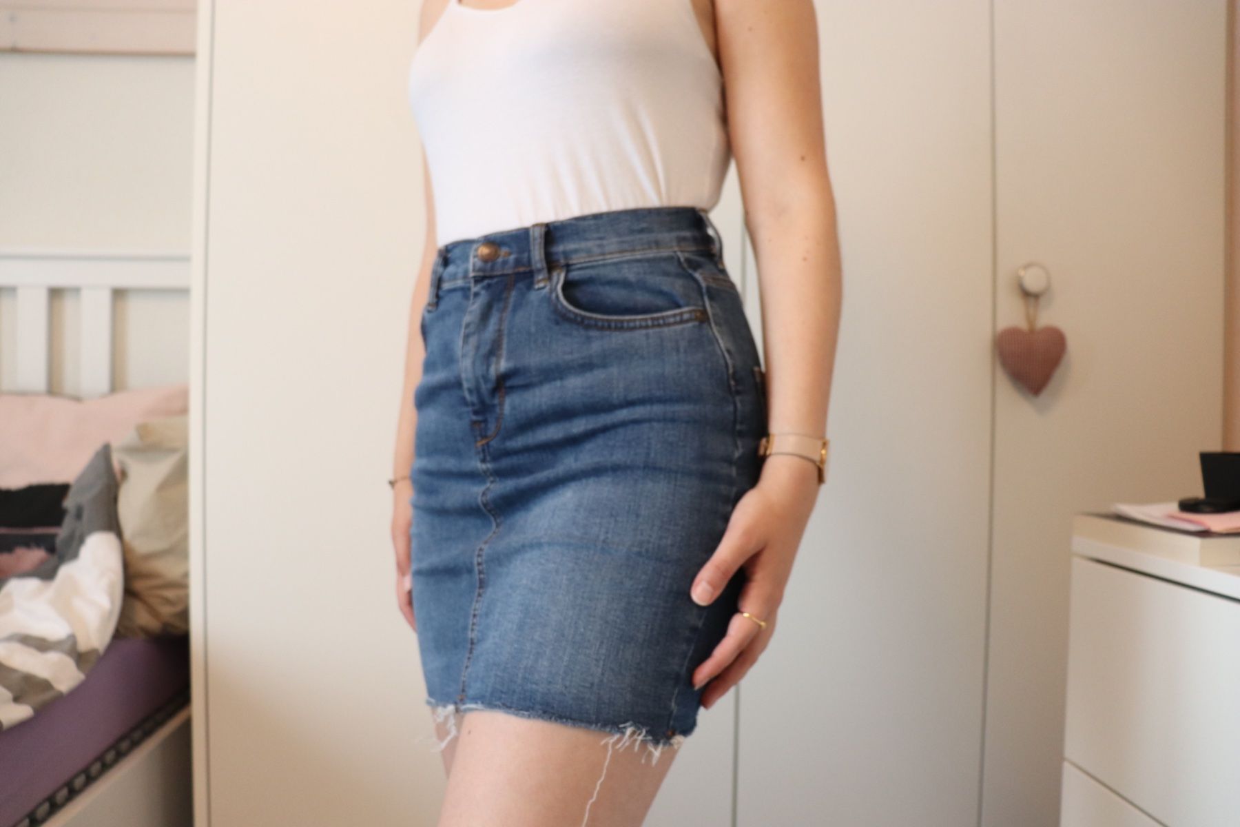 Gonne: Jupe en jeans Pull&Bear – Usato da Essertines-Yverdon venduto da Alice977 1