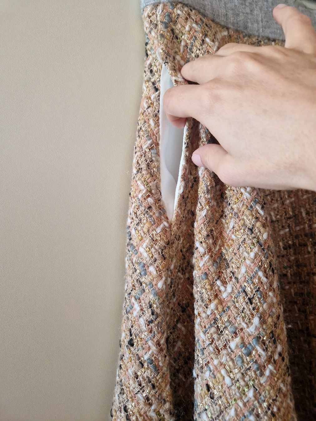 MSGM Gonne: Jupe patineuse tweed, MsGM, taille 34 – Usato da Pully venduto da Patriciaeve 2