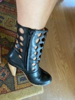 Plateau-Lederstiefeletten von MARNI (Vintage)