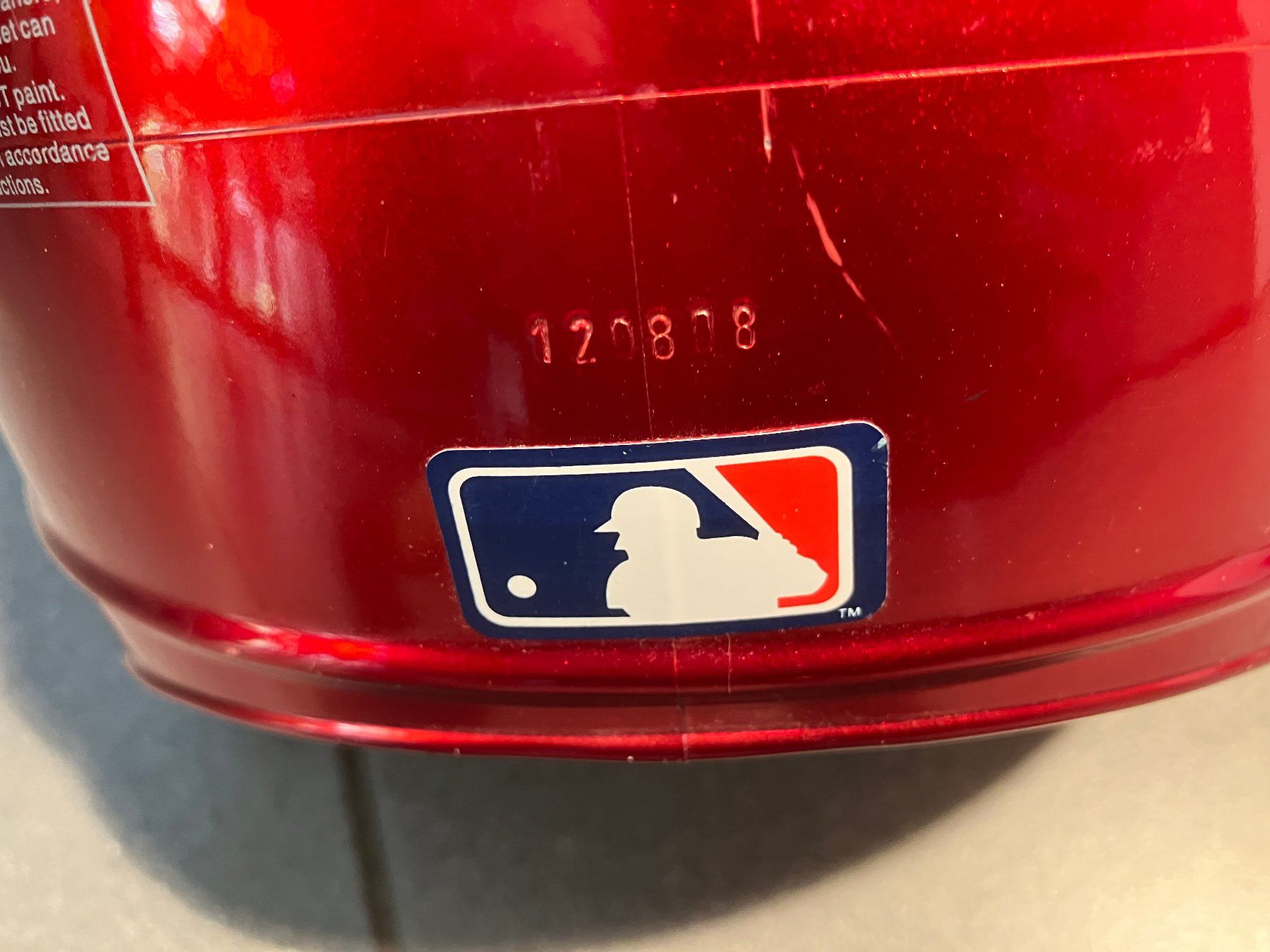 Caschi: Rawlings Baseballhelm Rot, One Size fits 6.5 bis 7.5 – Usato da Winznau venduto da gugi2009 9