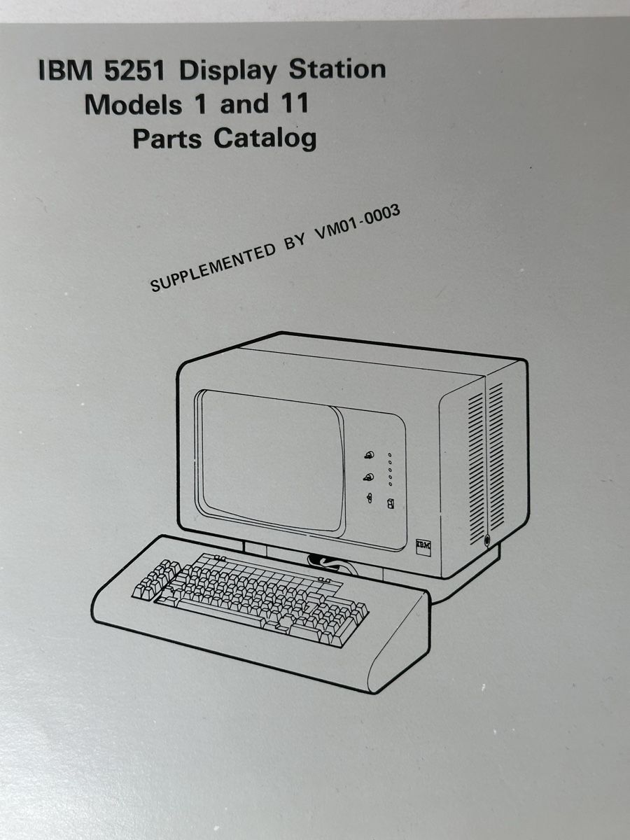 IBM PC: IBM DISPLAY STATION Models 1 & 11 – Usato da zuchwil venduto da solotin74 2