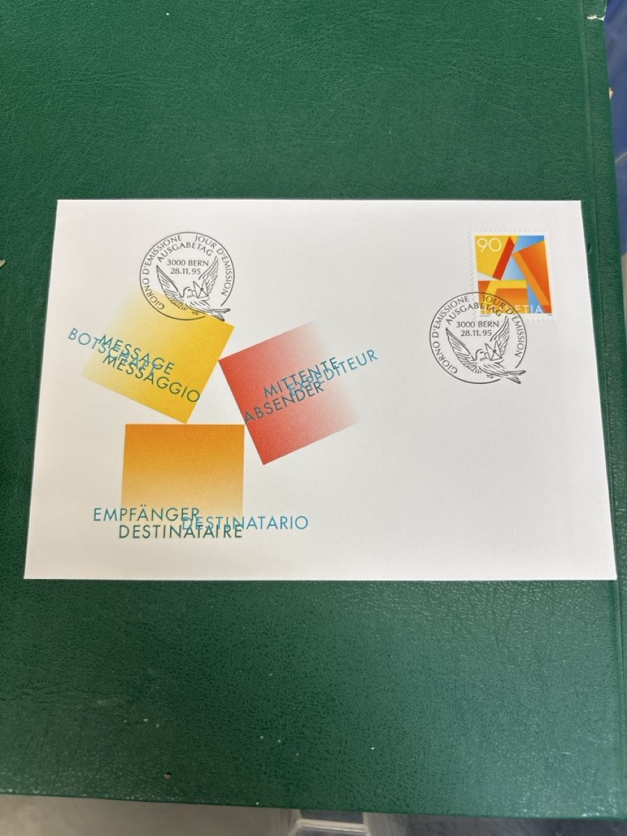 Buste & buste per spedizione: Enveloppe timbre A 1995 – Nuovo (secondo la descrizione) da Cottens FR venduto da seb988