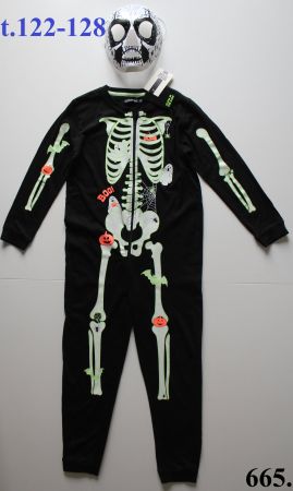 Costume squelette / Skelett t. 122 - 128     NEU!