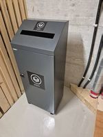Corbeille de recyclage pour papier, idéale pour bureau