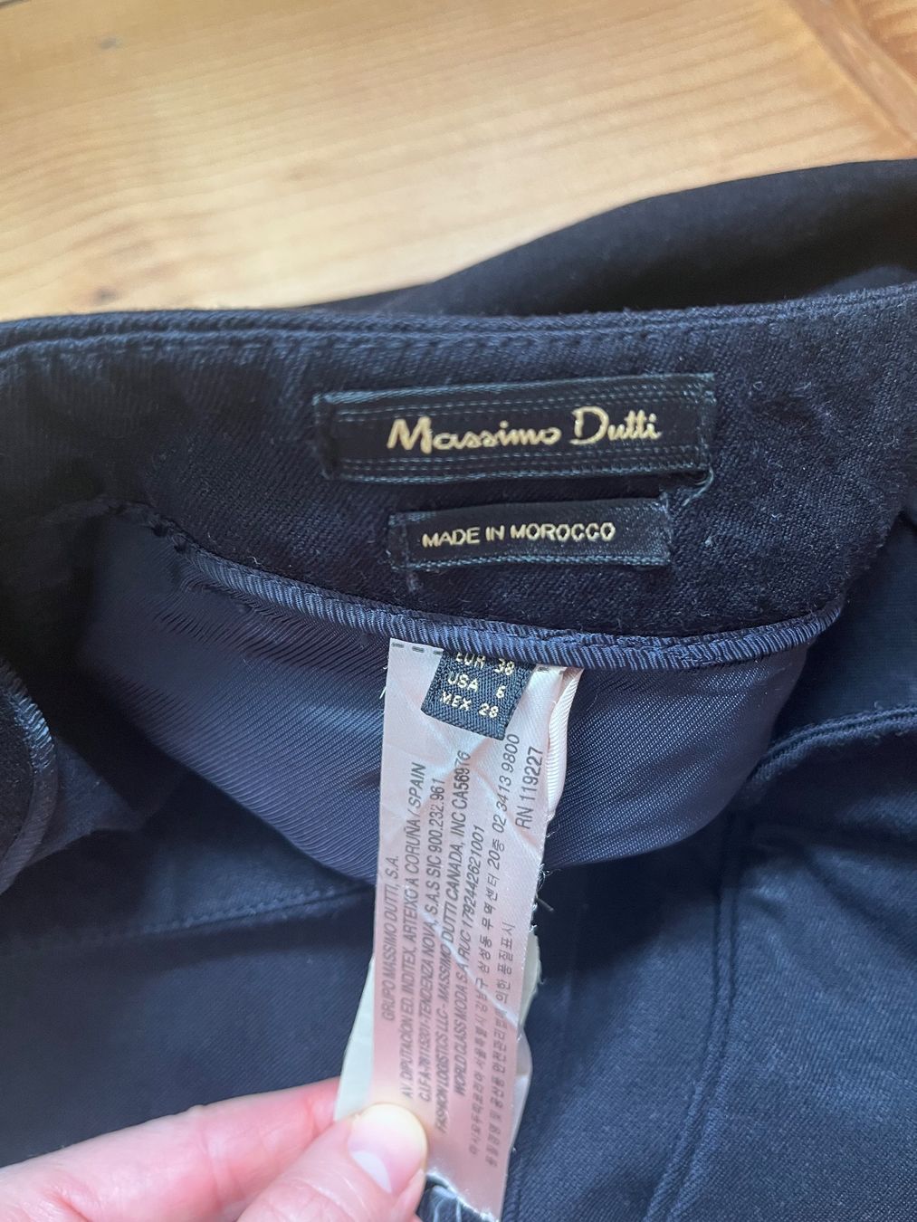Massimo Dutti Pantaloni: Hose in navy von Massimo Dutti Gr. 38 – Usato da Aarau venduto da nicolettina 1