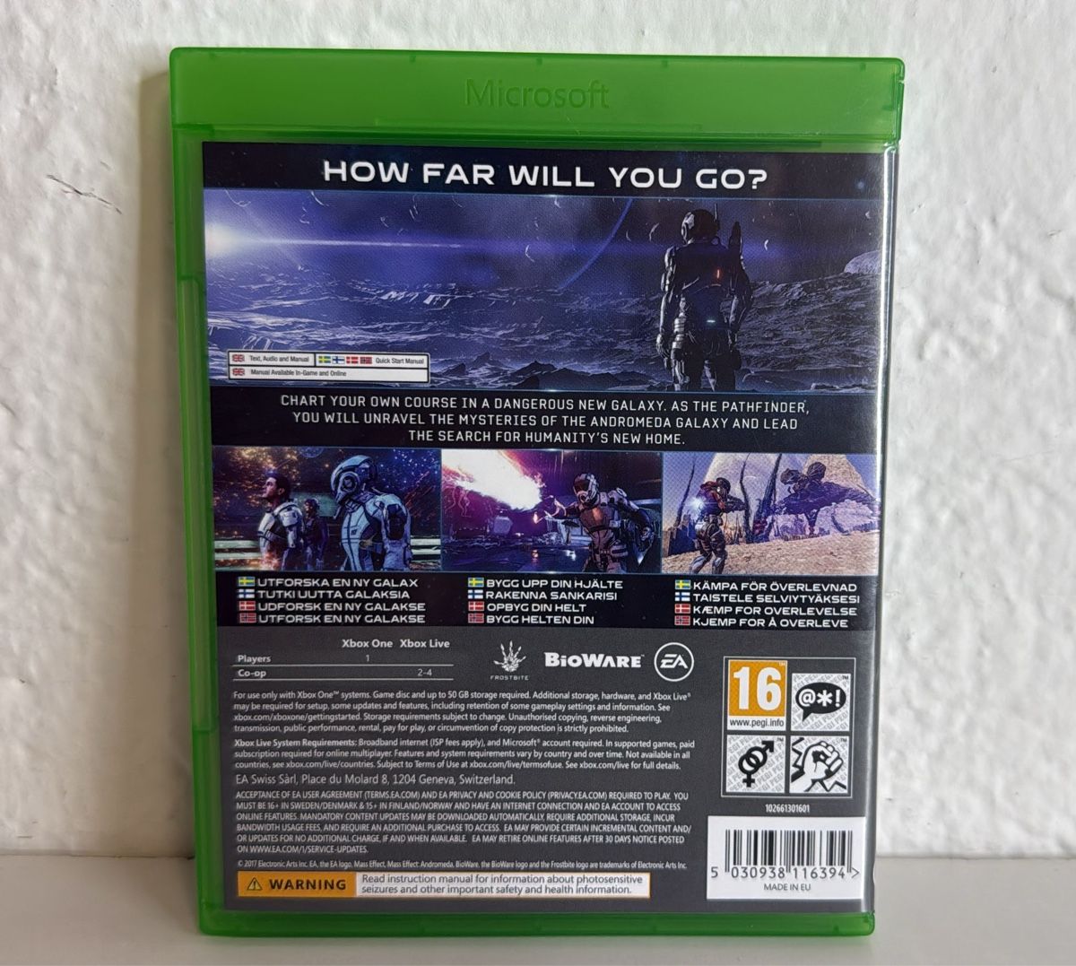 Microsoft Giochi: Mass Effect Andromeda Xbox One Game - Great Condition! – Usato da Ehrendingen venduto da bubulence 1