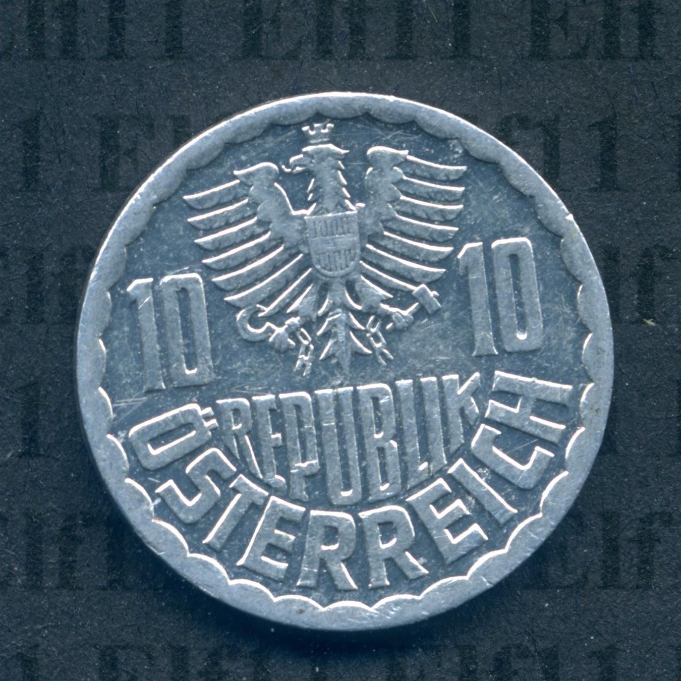 Tutti le monete: ATS___0.10 1983 ss-vz 10 Groschen – Usato da Widnau venduto da Elf11 1
