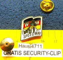 SPEEDWAY WM BRD MOTO SCHMUCK-PIN ENAMEL MIT SECURITY-CLIP