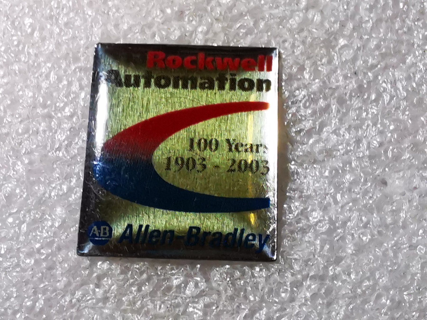 Placchette & Badge: Ansteckpin 48: Rockwell Automation – Usato da Oppligen venduto da Pin-Fall-Shop