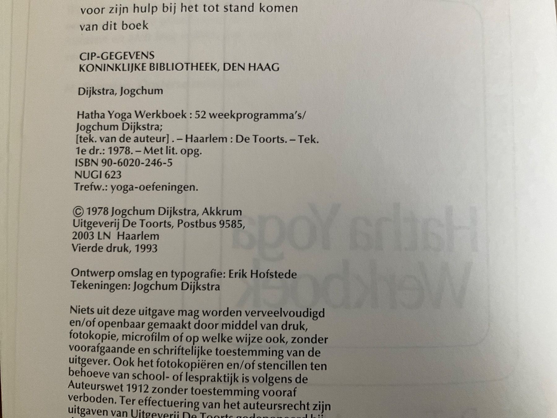 Bücher: Hatha yoga werkboek: 52 weekprogrammas's – Gebraucht aus Avenches von Lactobacille 3