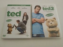 DVD Ted et Ted 2, 2 pièces, bon état