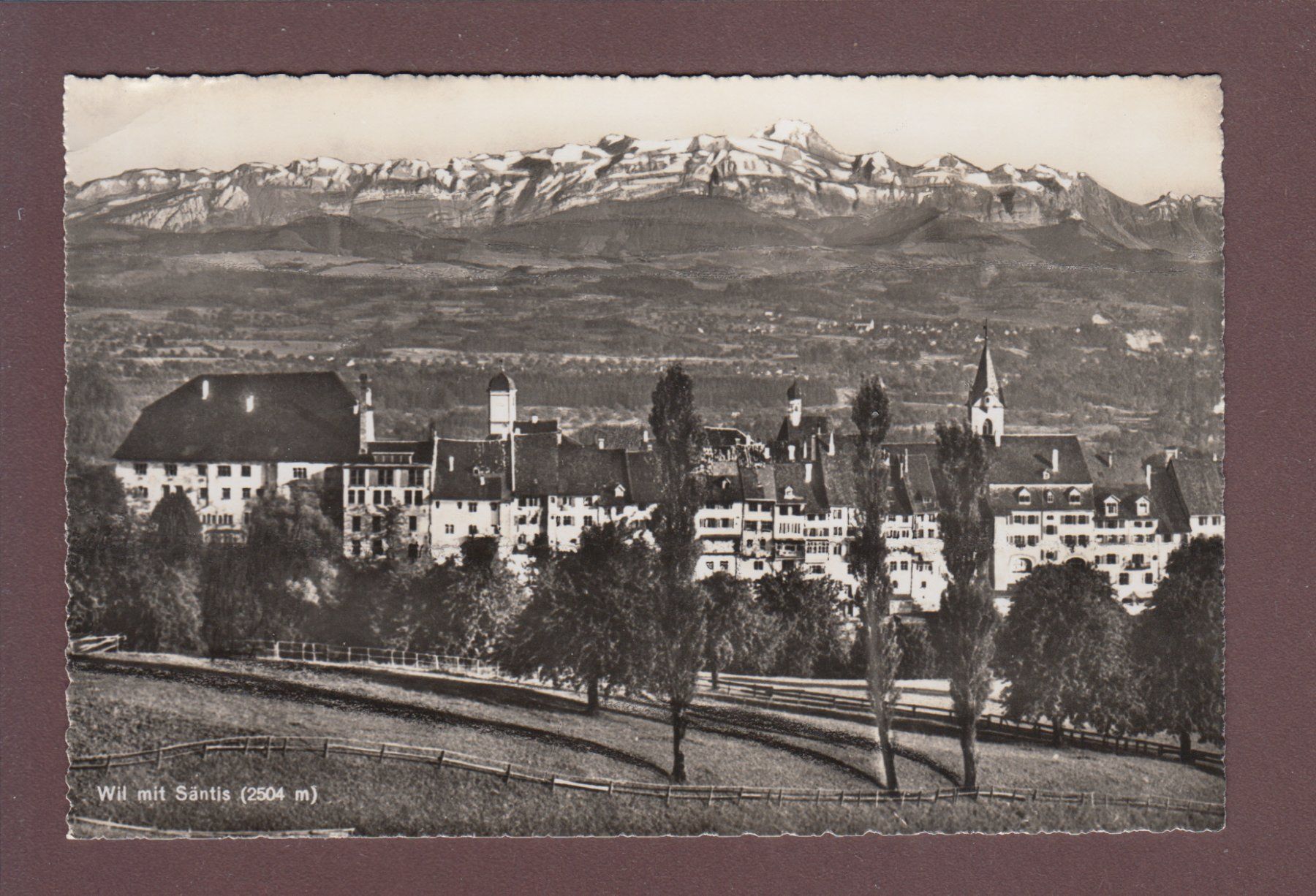 Cartoline postali: WIL - Säntis // Eckbug // – Usato da Pully venduto da nicecards