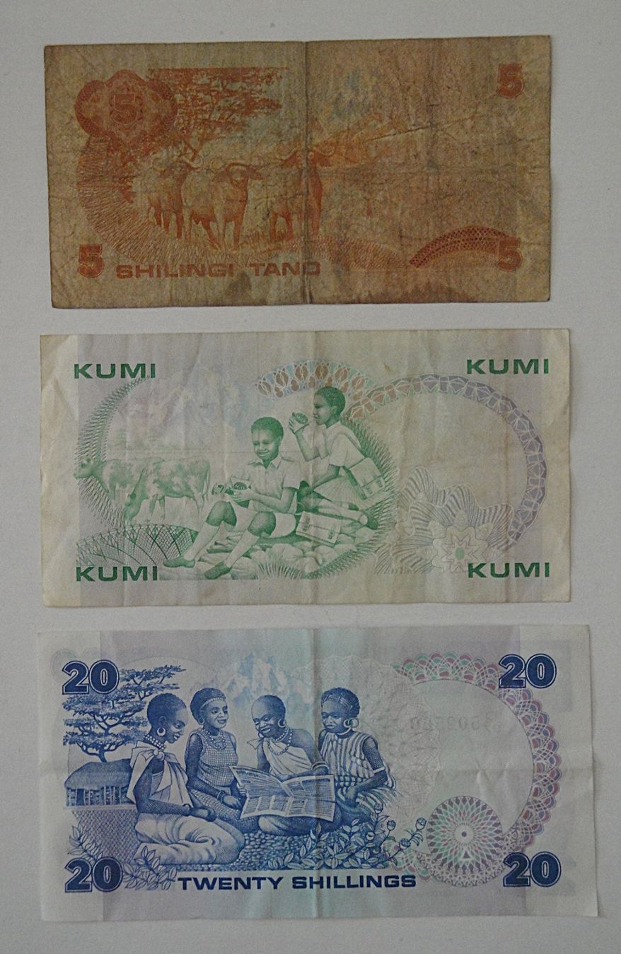 Banconote: KENIA BANKNOTEN 1982-1984 – Usato da Bern venduto da Mekongbeach 1