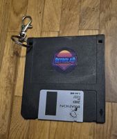 💾 Porte-clés Disquette 3.5" – RetroLab Edition
