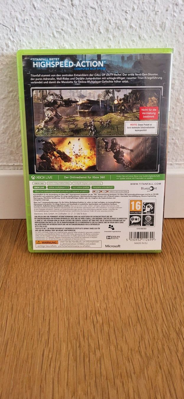 Microsoft Giochi: Xbox 360 - Titanfall – Usato da Münsingen venduto da DigitaleSpielecke 1